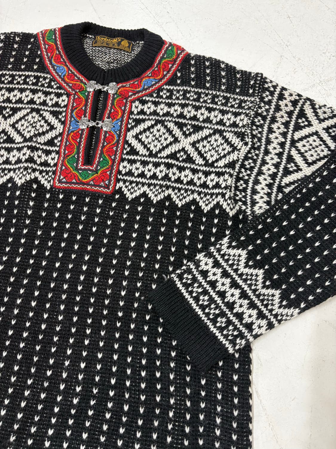 70-80‘s vtg Nordstrikk wool Sweater. 상품이미지3