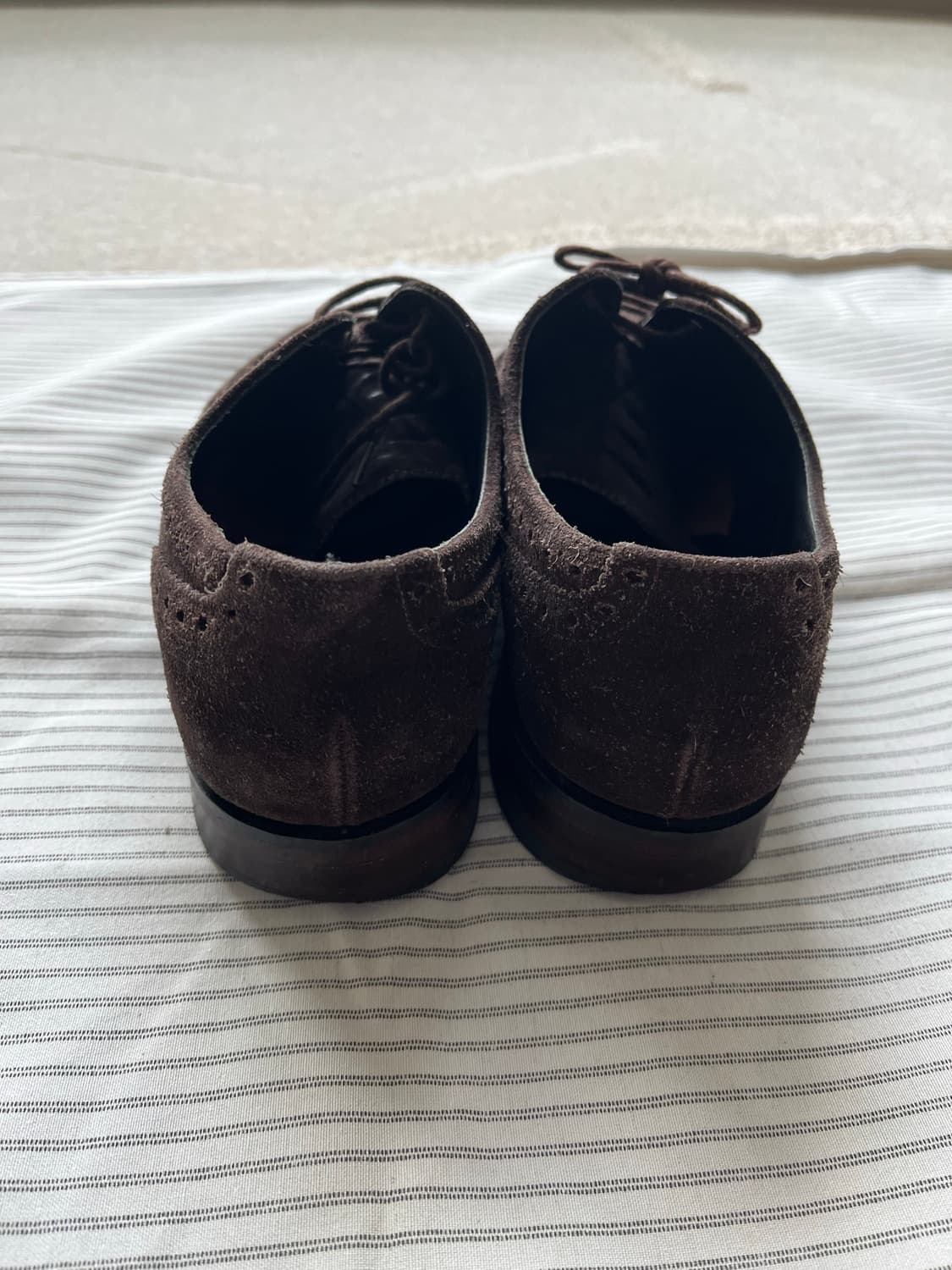 로크 옥스포드 스웨이드 윙팁 (260-265) 상품이미지6