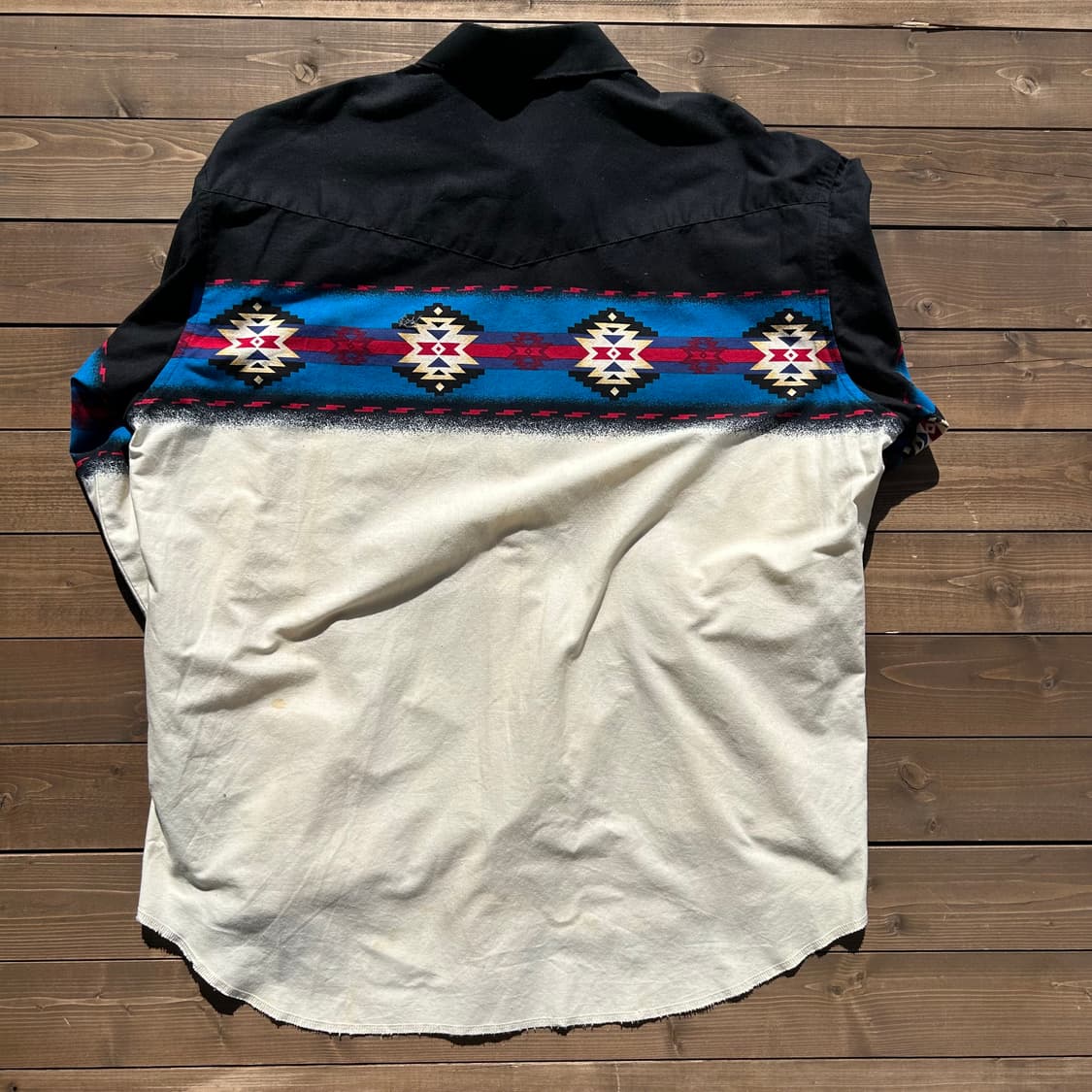 [2XL] 90s 랭글러 나바호 패턴 웨스턴 셔츠 상품이미지2
