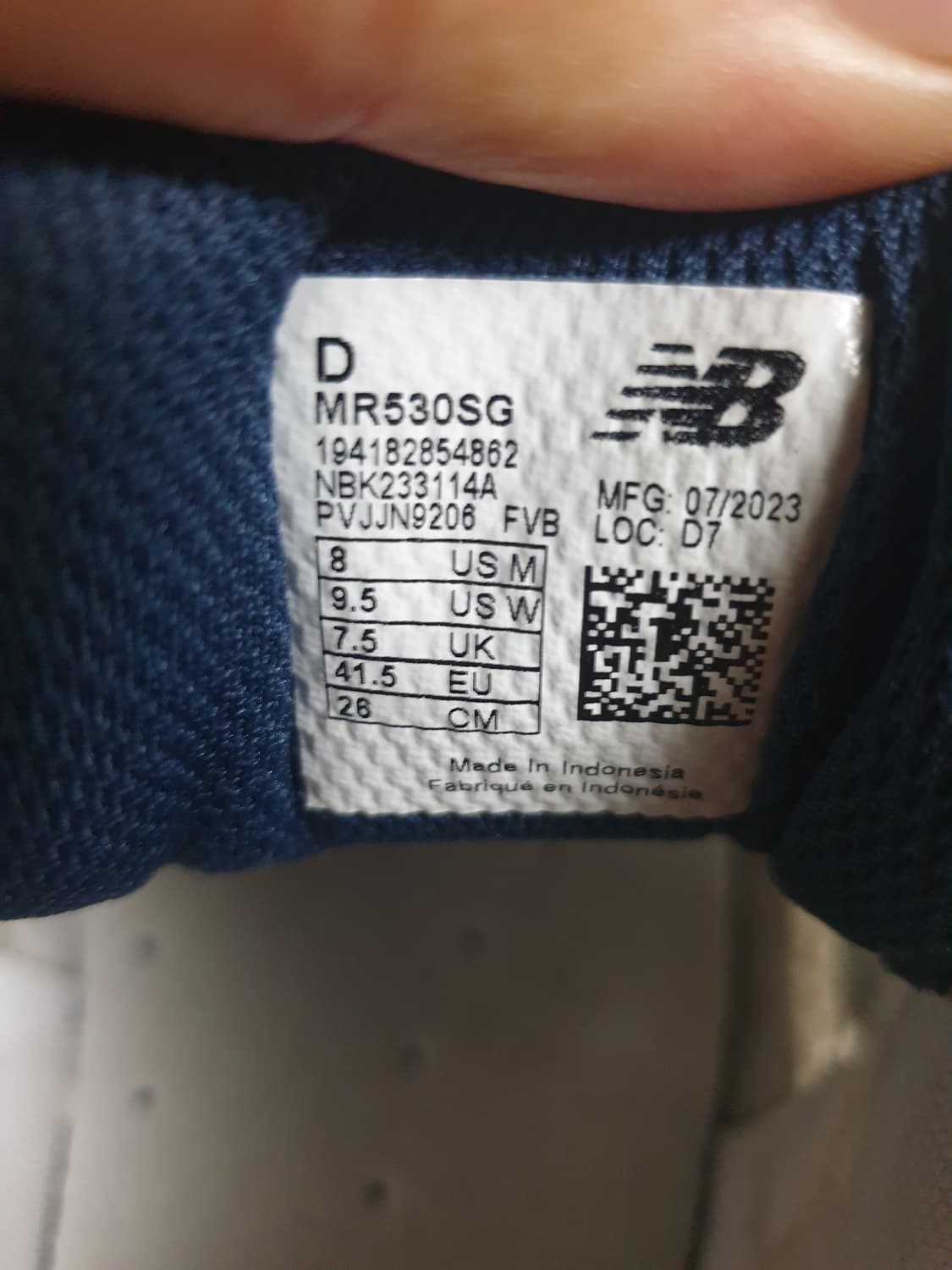 뉴발란스 530 화이트 실버 (260) 팝니다. 상품이미지5