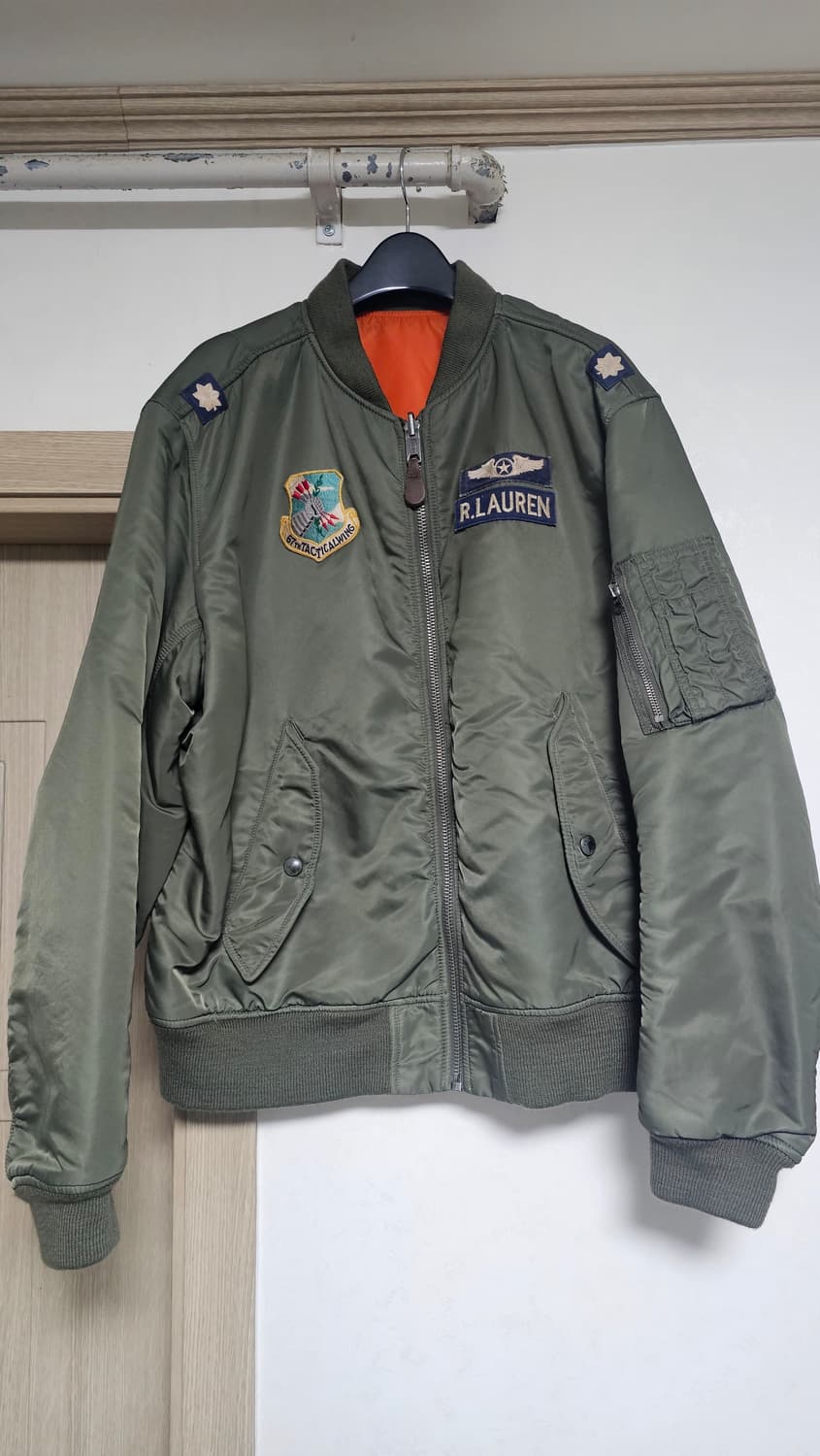 폴로 MA-1 소령 자켓 XL. 판매합니다 상품이미지1
