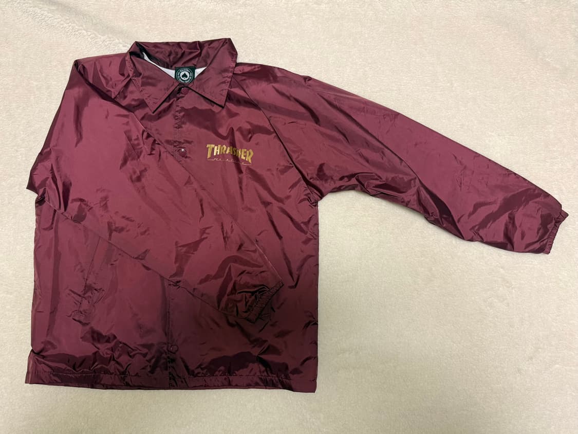 [Thrasher] 트레셔 워크 코치 자켓 상품이미지2