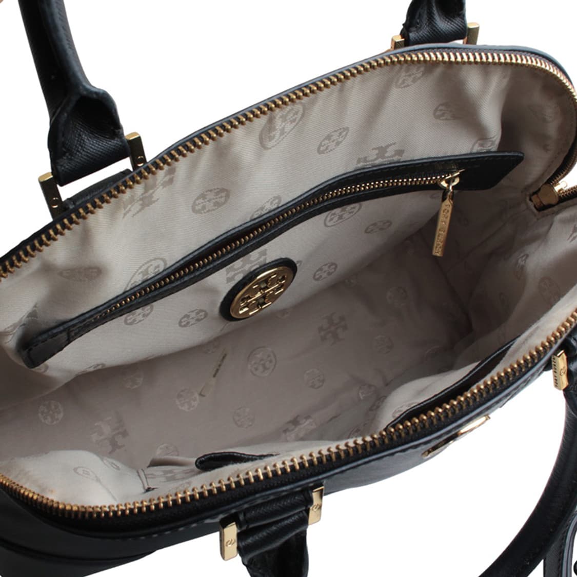 토리 버치 금장 블랙 로빈슨 토트 겸 숄더백 상품이미지5