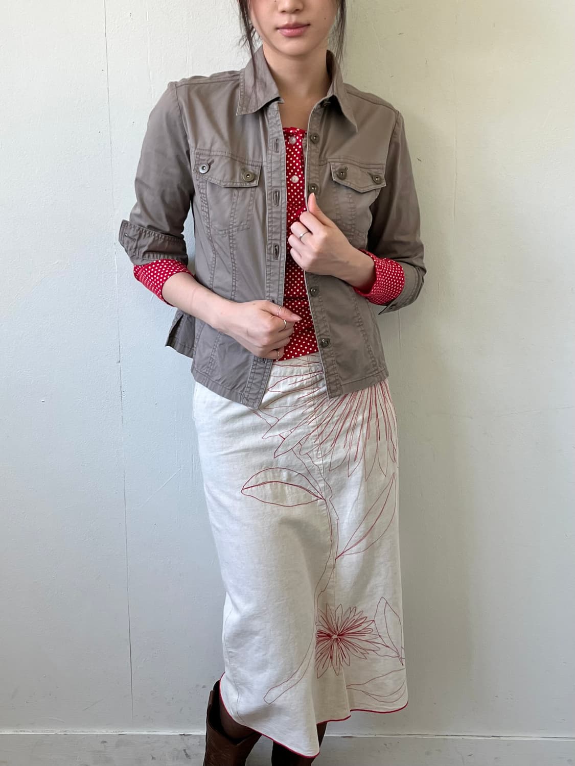 22 OCTOBRE y2k 셔츠 자켓 상품이미지8