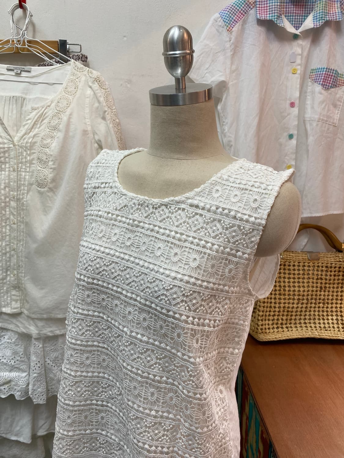 유럽빈티지 펀칭원피스 상품이미지1