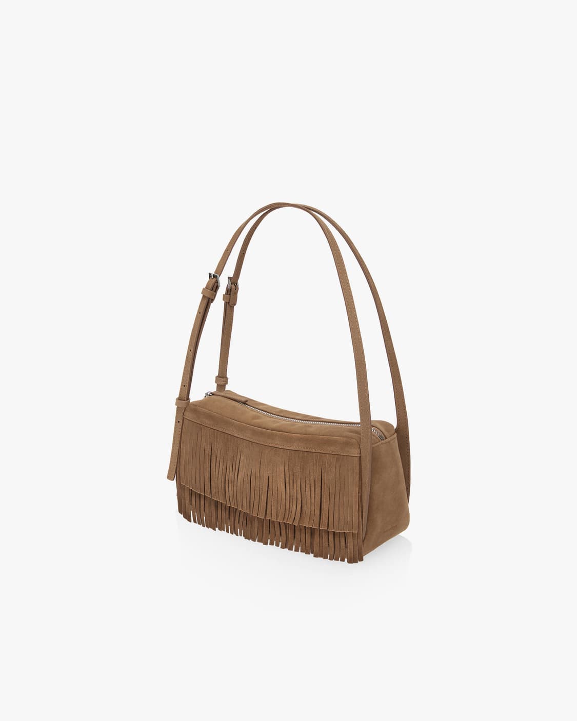 모노백 프린지 24- 스웨이드 카멜 상품이미지4