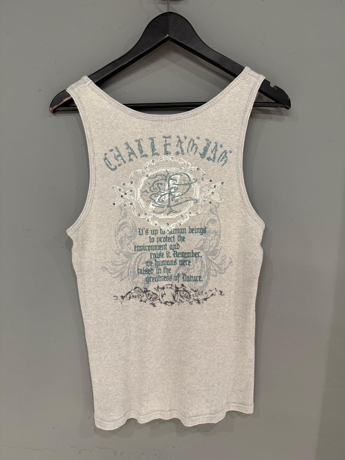 semantic design lettering sleeveless 상품이미지8