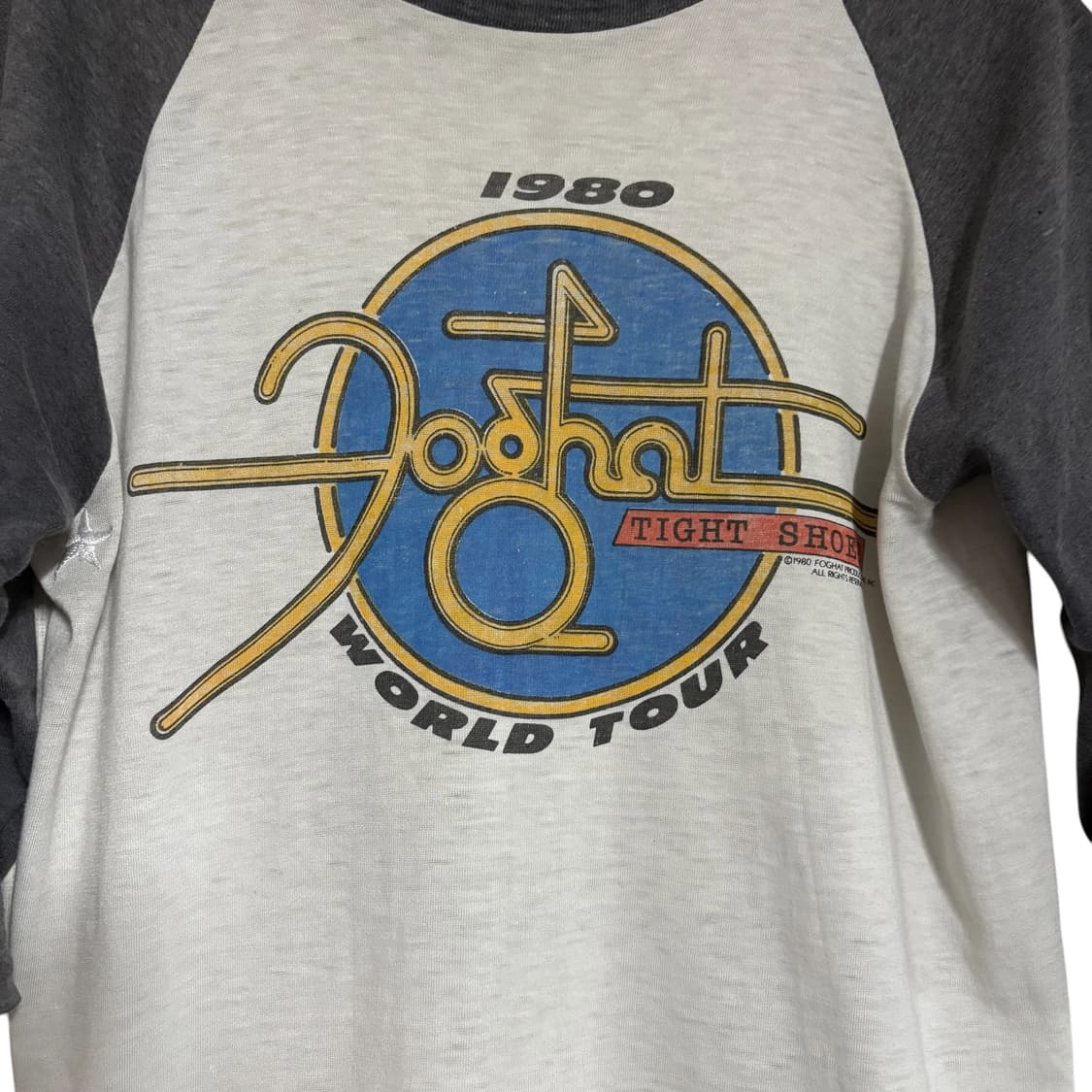 80s foghat 포거트 빈티지 래글런 밴드티 상품이미지3