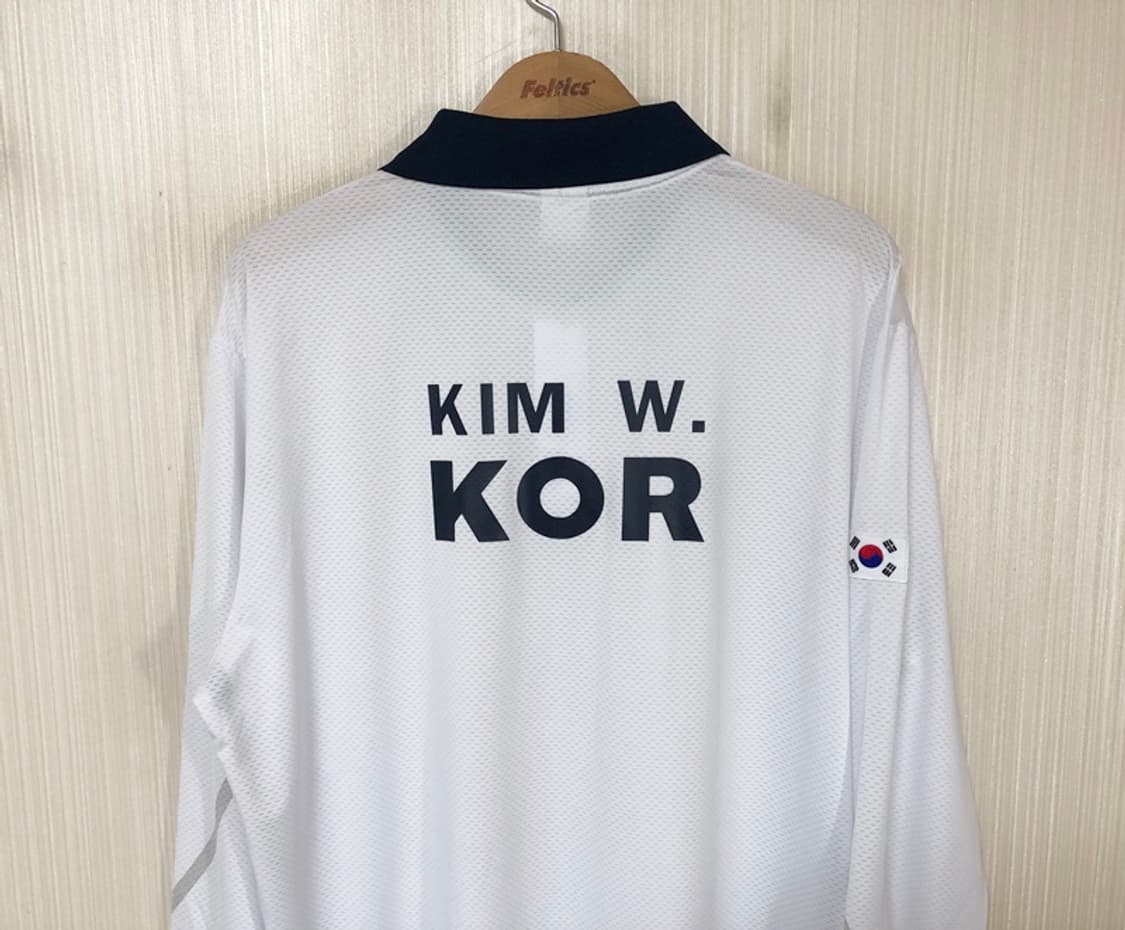 코오롱스포츠 대한민국 양궁국가대표 선수지급 시합용셔츠 110 김우진 상품이미지9