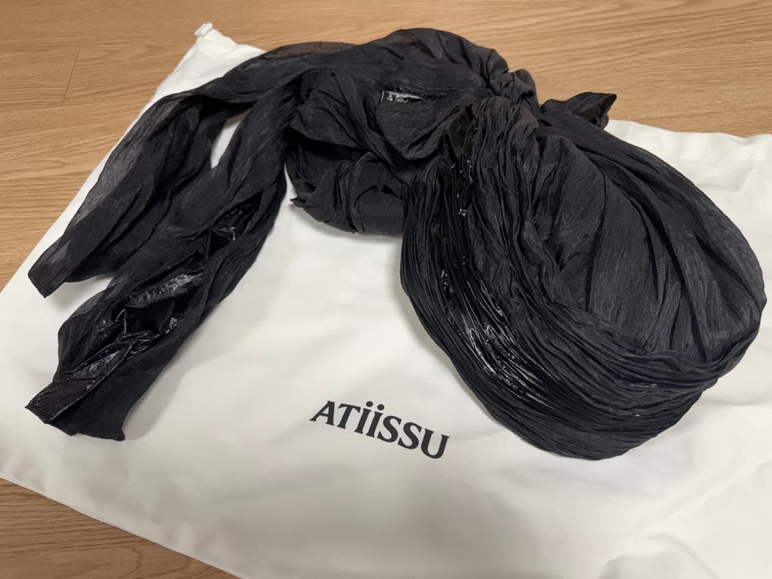 atiissu 어티슈 퍼킷 버킷햇 블랙 상품이미지3