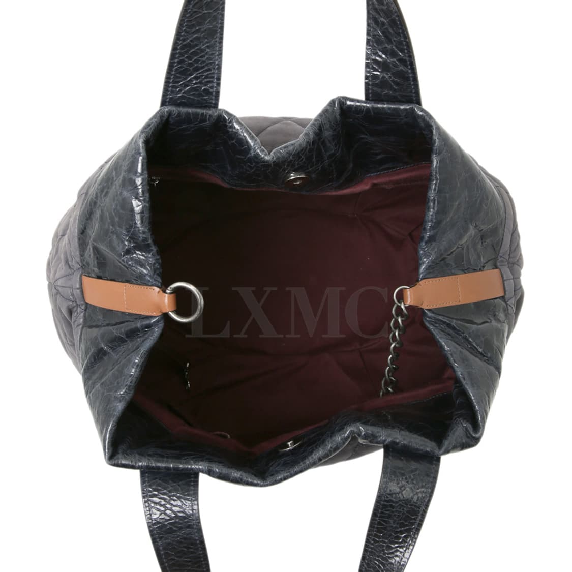 샤넬 인더믹스 체인 숄더 토트 보스턴백 A49682 상품이미지10