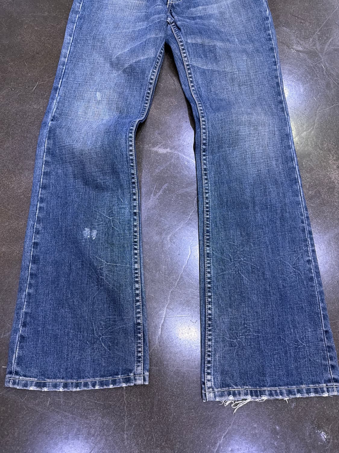 리바이스 517 00's 빈티지 워싱 부츠컷 플레어 데님팬츠 30 상품이미지6