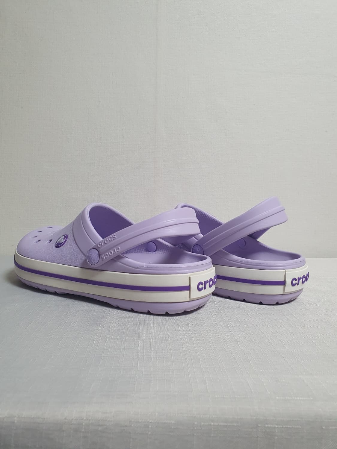 250mm 크록스 크록밴드 클로그 라벤더 W8 상품이미지7