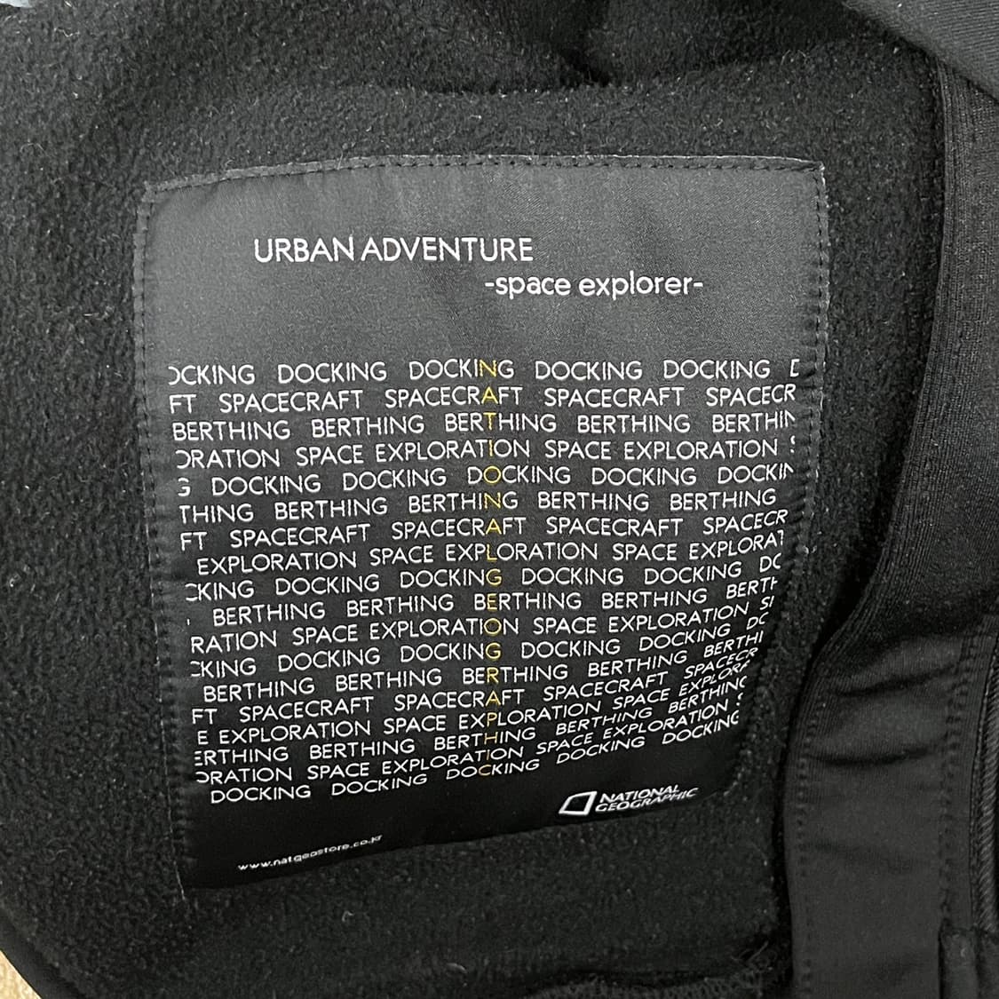 [정품/M] 내셔널지오그래픽 블랙 후드 집업 b17 상품이미지8
