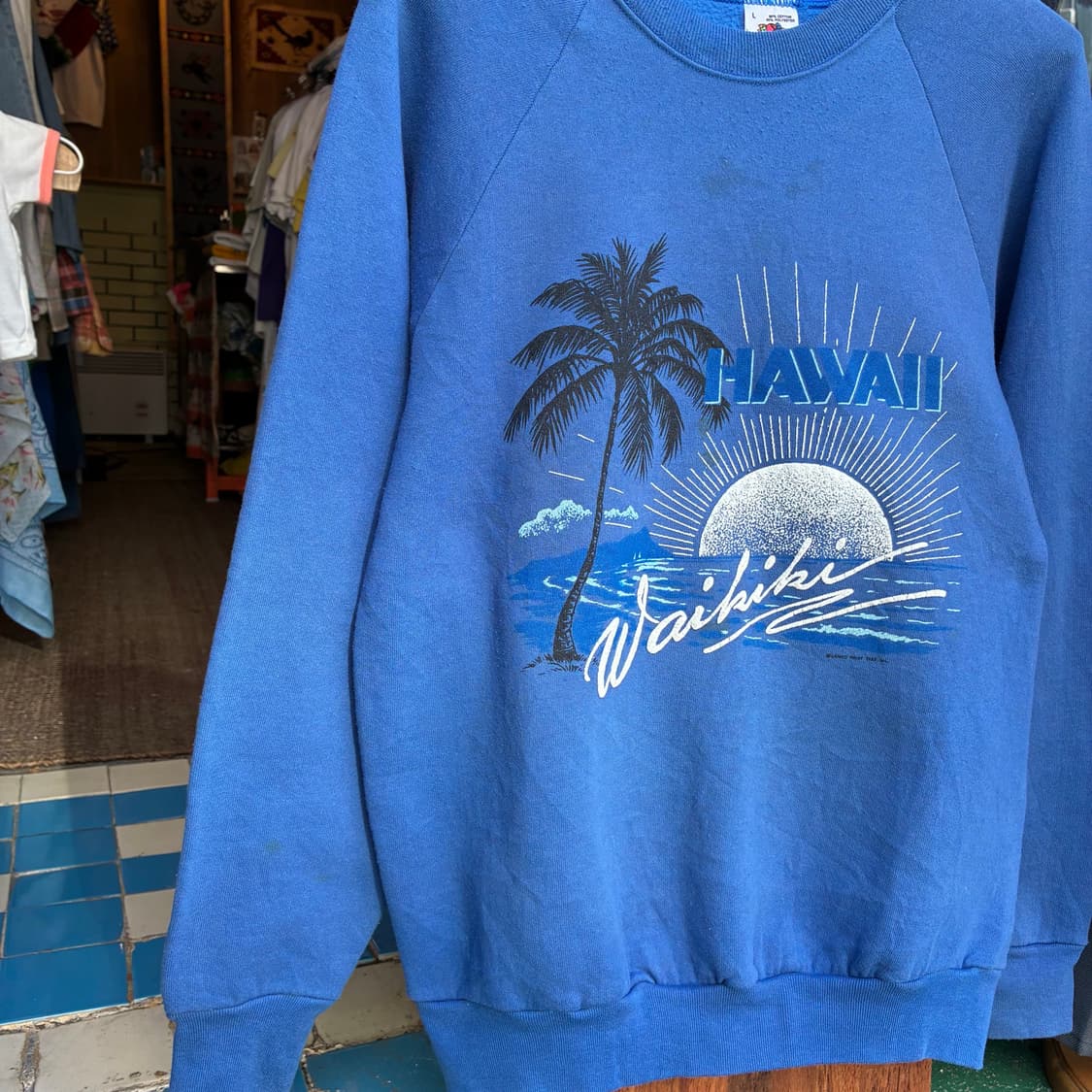 90’s Hawaii Waikiki Sweatshirt 상품이미지1