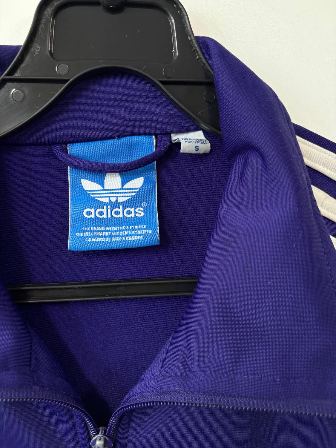 아디다스 퍼플 파이어버드 트랙탑 져지 상품이미지5