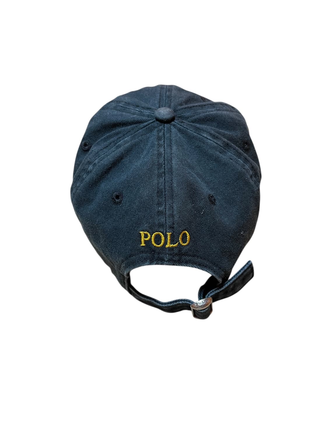 폴로 랄프로렌 네이비 골드 포니 볼캡 상품이미지3