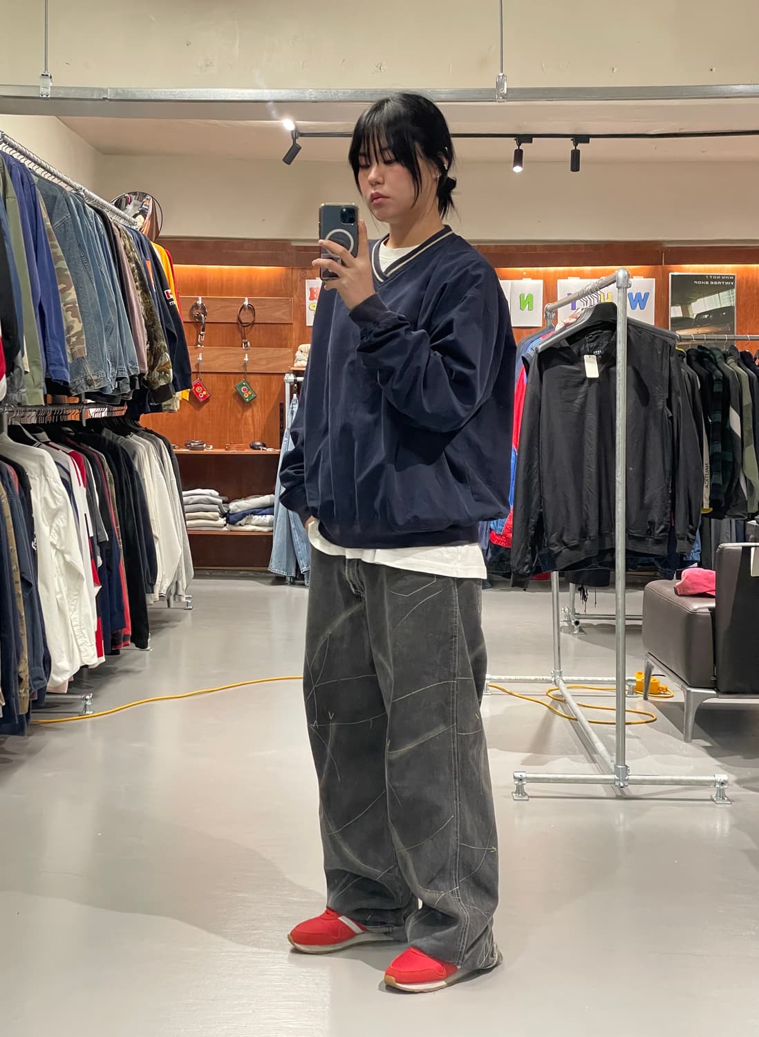 PGA 빈티지 바람막이 웜업 상품이미지2