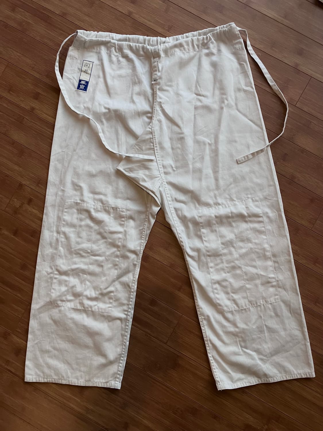 화이트 도복 팬츠 상품이미지2