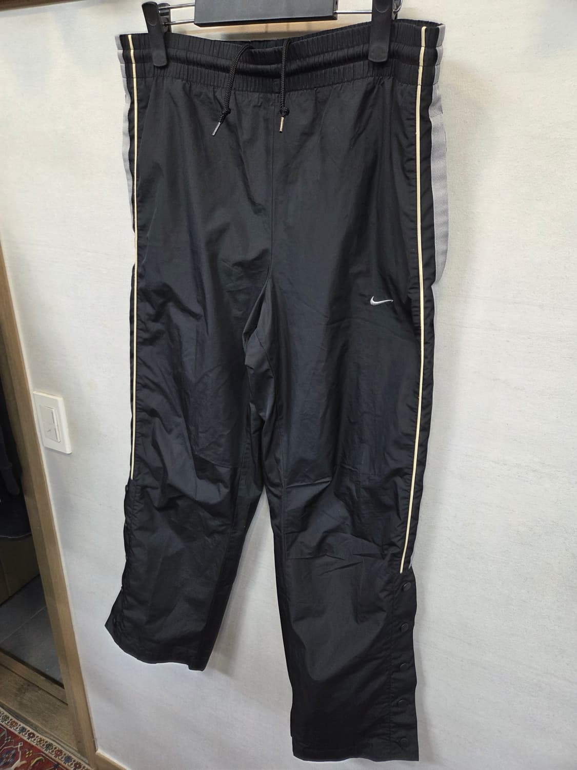 나이키 올드스쿨 00s 밑단 사이드버튼 방풍 트랙팬츠 xl 대략 33 상품이미지7