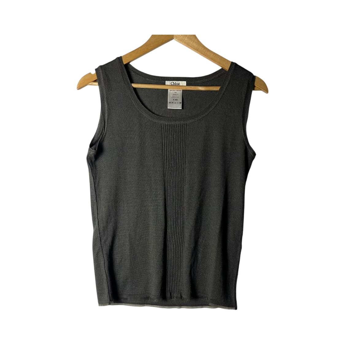 [Chloe] 끌로에 캐시미어 실크 베스트 상품이미지1