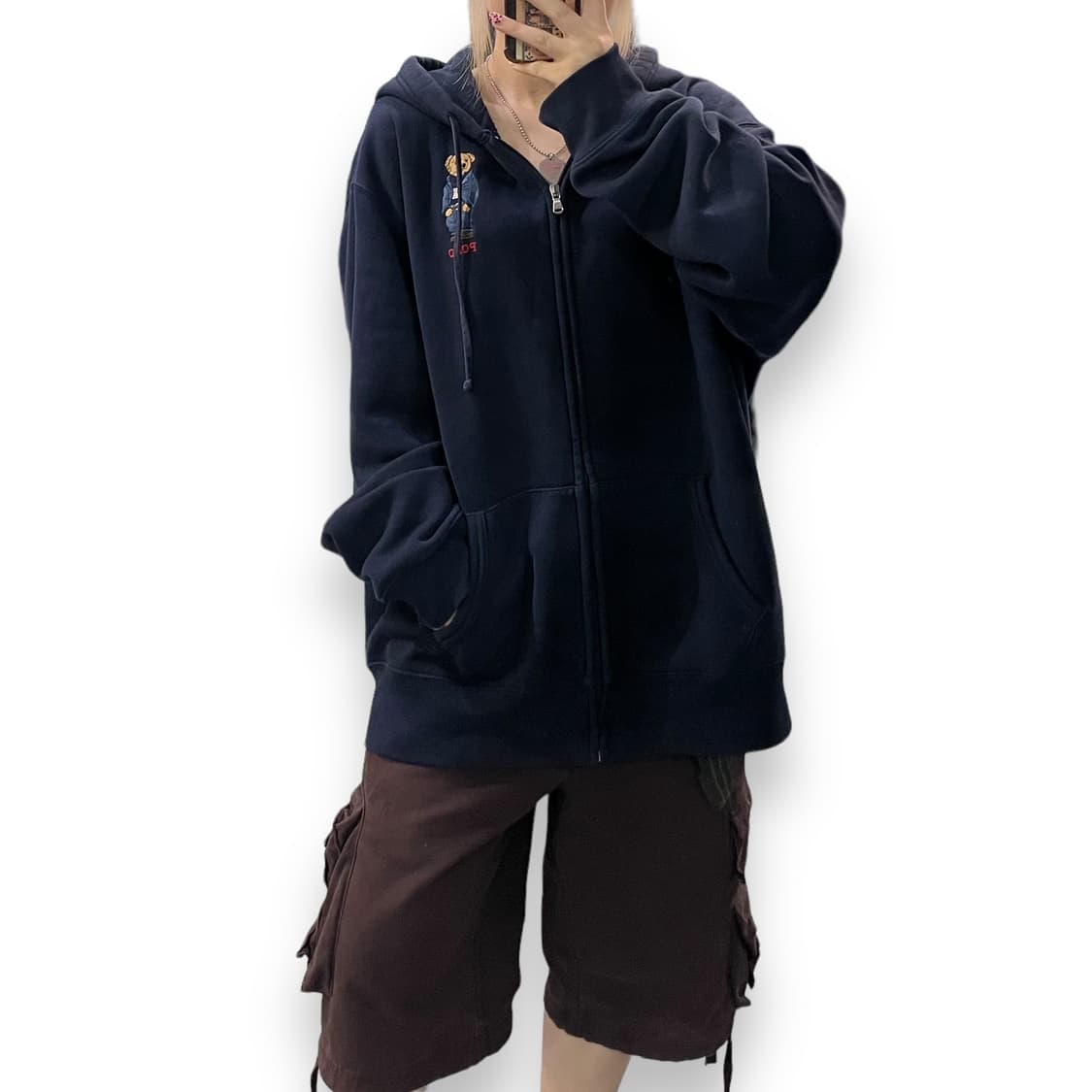 폴로 랄프로렌 베어 후드집업 상품이미지1