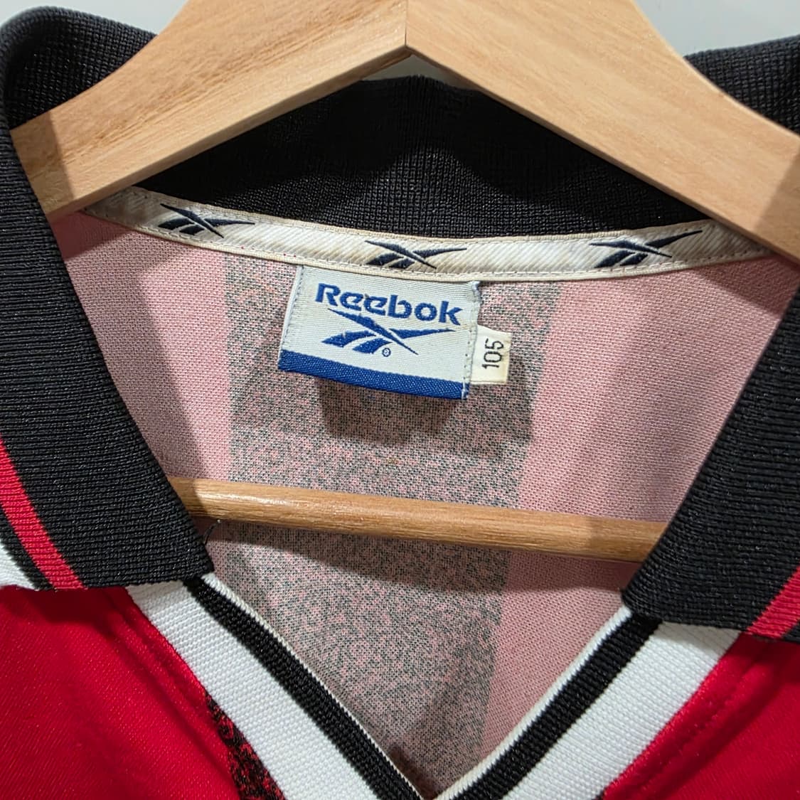 빈티지 리복 축구 저지 티셔츠 상품이미지2