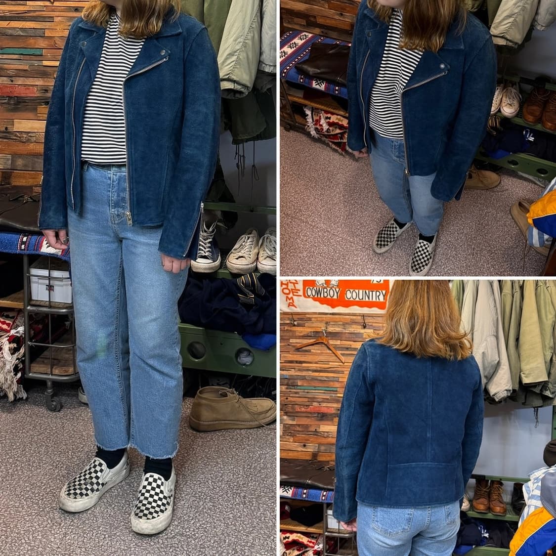 Blue Blue, Horse Leather Suede Jacket 상품이미지2