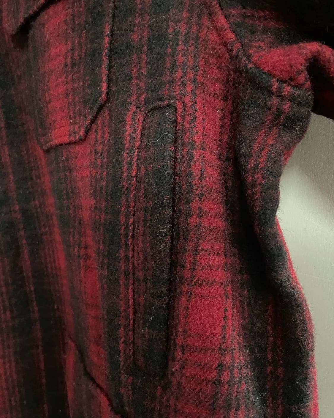 70s USA 울리치 매키노 크루저 울 자켓 (110) 상품이미지6