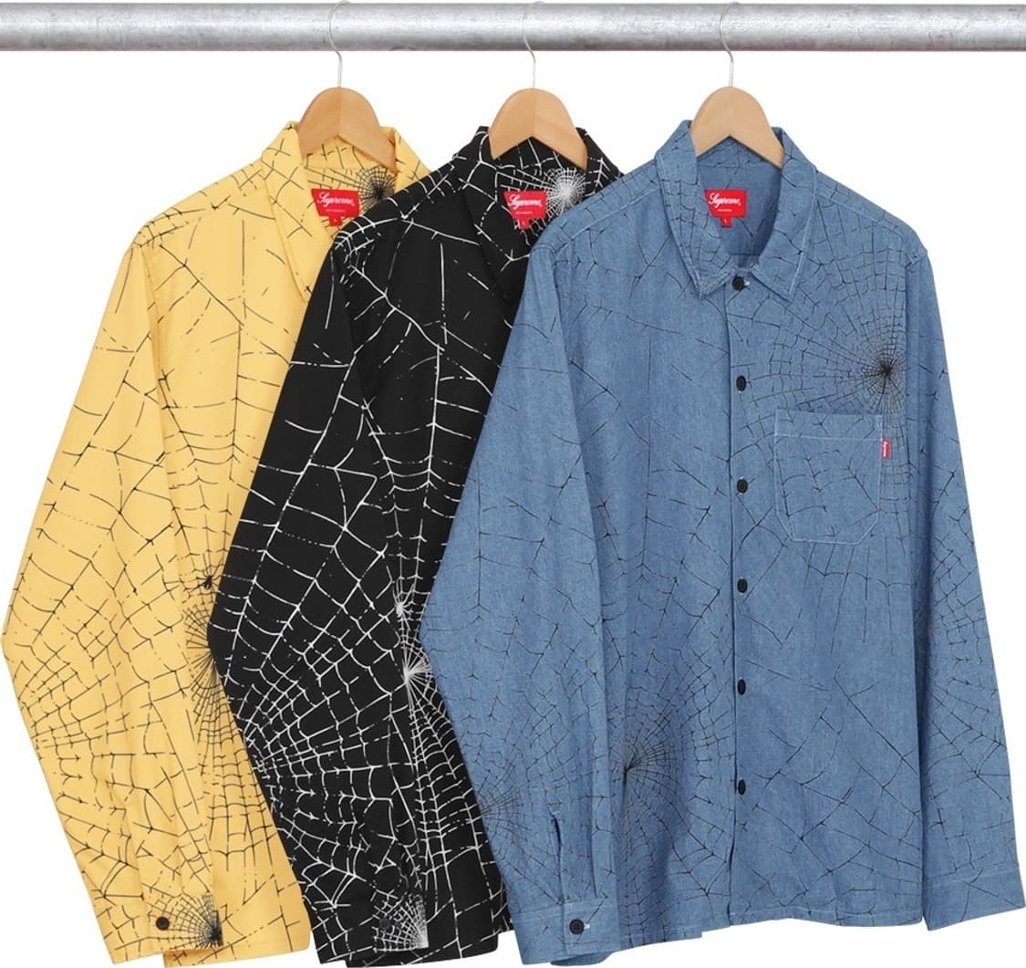SUPREME 슈프림 웹 스파이더 셔츠 상품이미지9