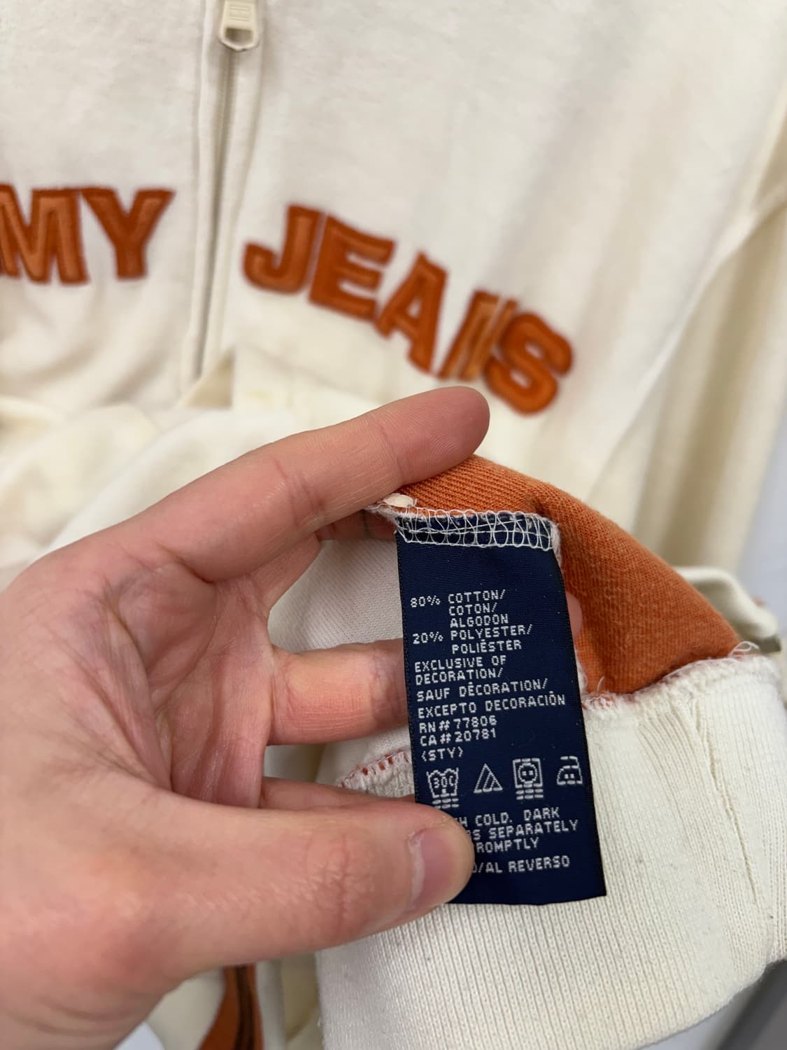 타미힐피거 스웨이드 트랙자켓 상품이미지5