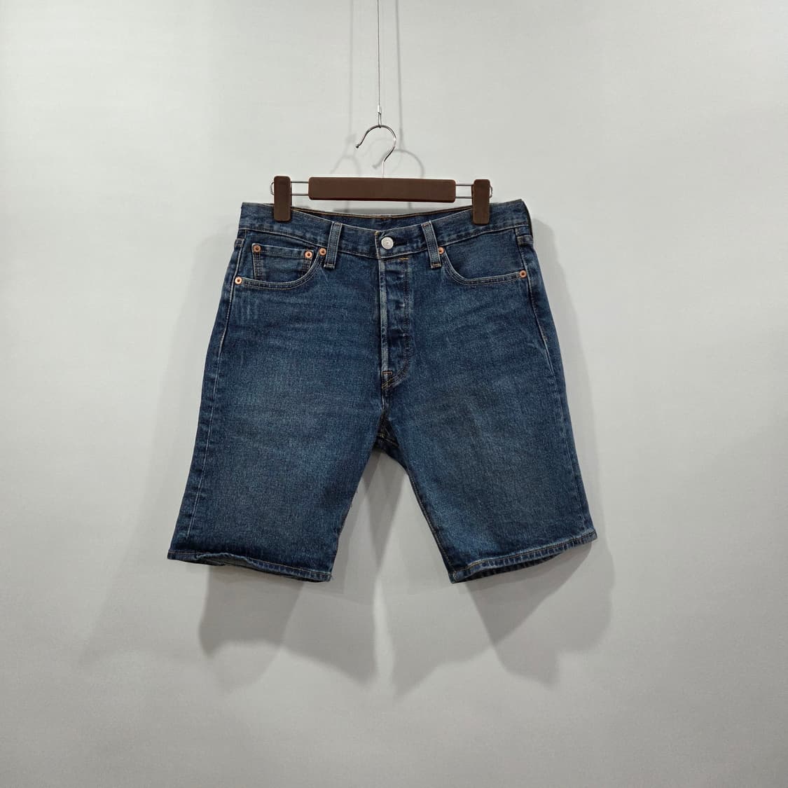 리바이스 데님 반바지 501 중청 30 상품이미지1