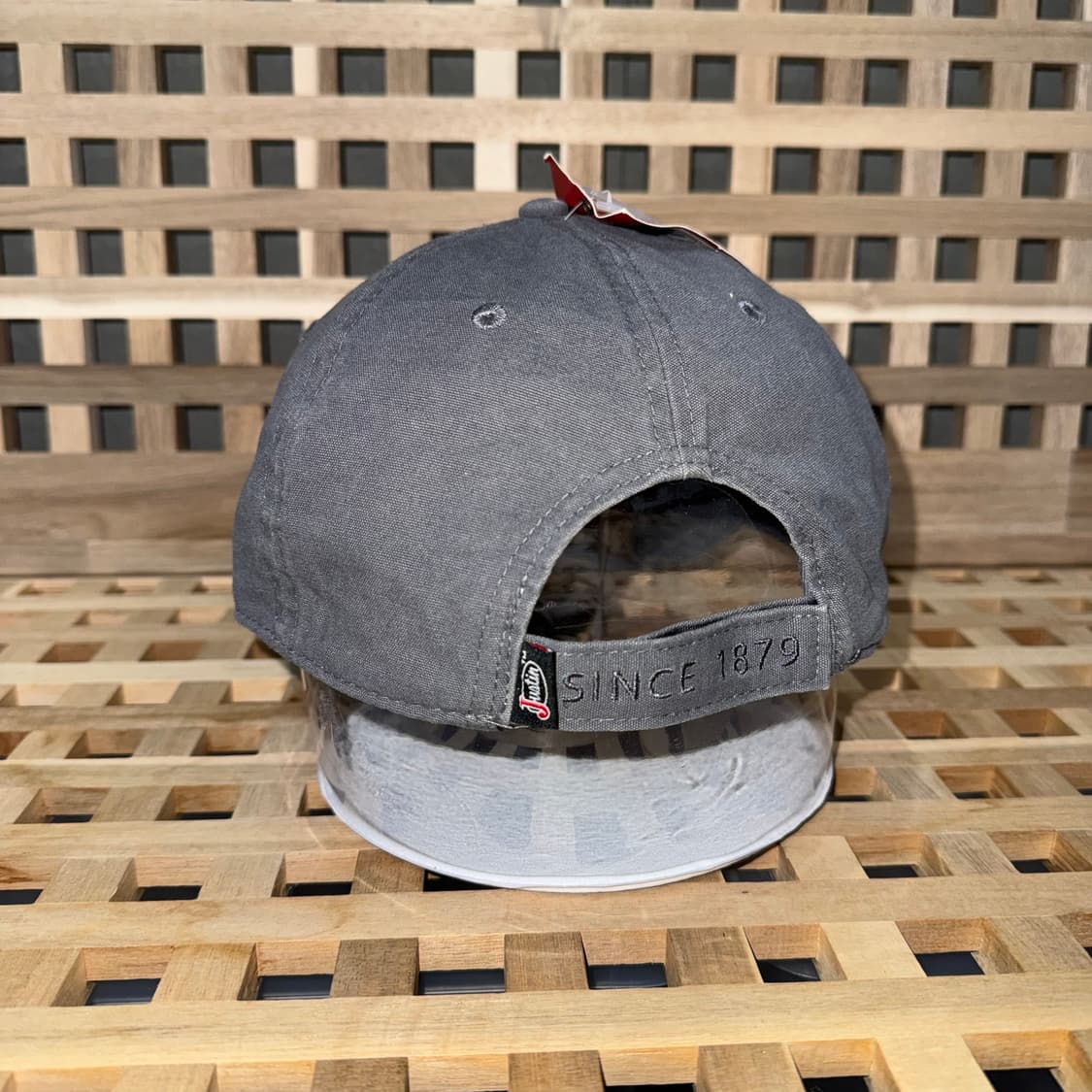 Justin 그레이 코튼 캡  상품이미지4