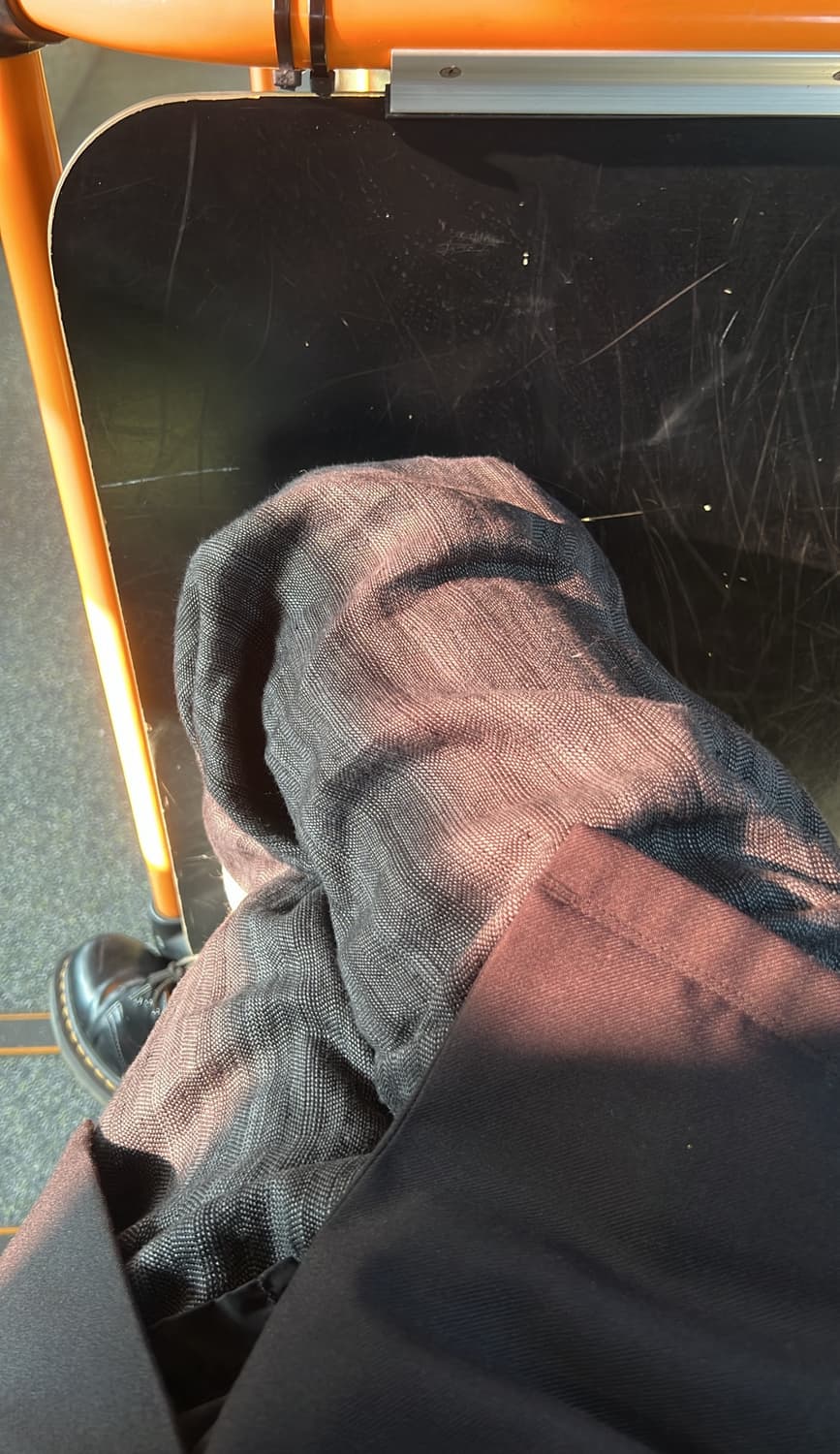 요코 사카모토 와이드 스트라이프 팬츠 상품이미지1