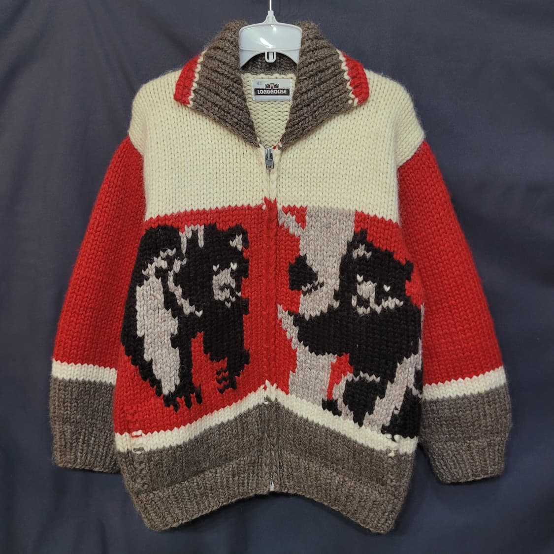 CANADA LONG HOUSE 캐나다 헤비울 베어 코위찬 희귀템  상품이미지1