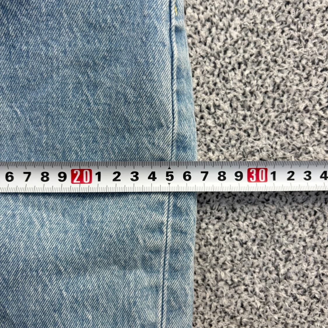 26 리바이스 501 연청 데님 팬츠 0413J 상품이미지8