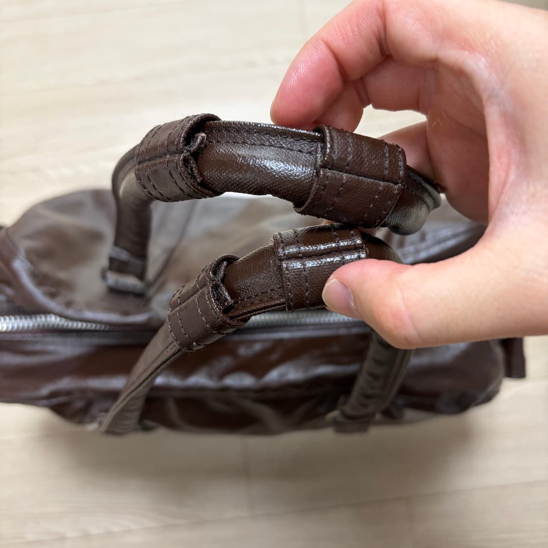 요시다포터 porter 프리스타일 보스턴백 브라운 상품이미지7