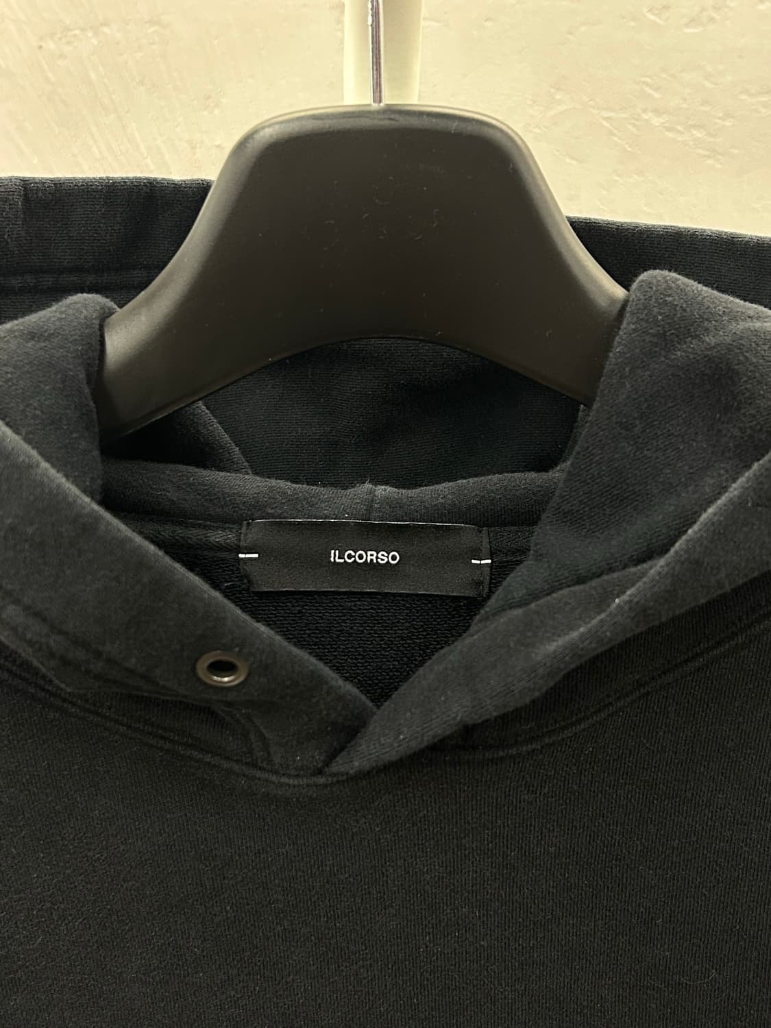 ILCORSO 일꼬르소 후드 블랙 상품이미지4