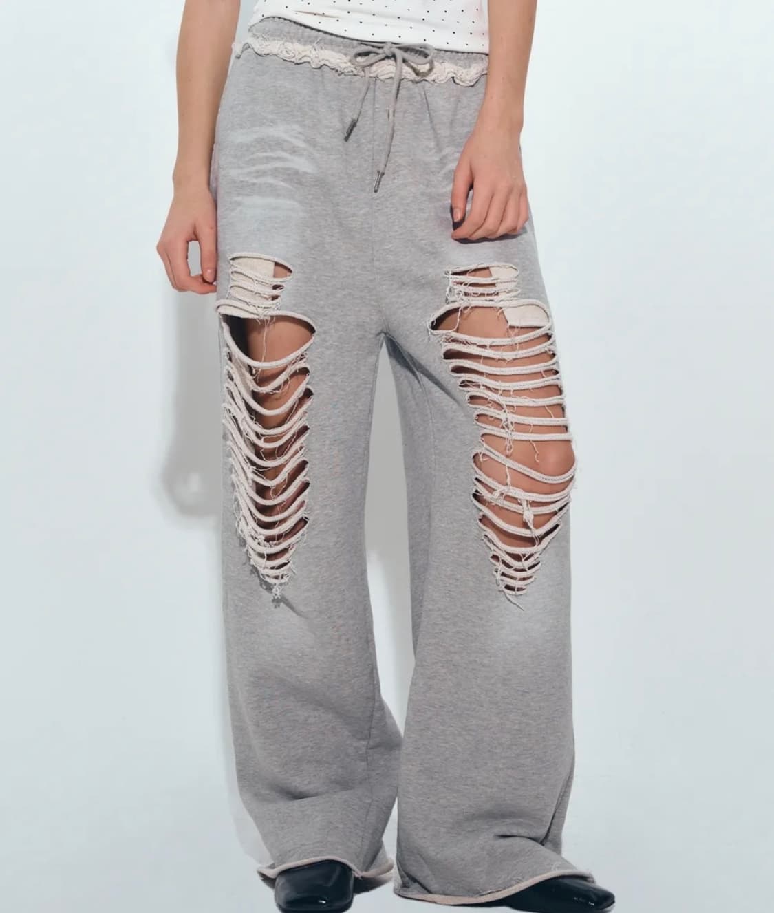 닉앤니콜 디스트로이드 트레이닝 팬츠 free 상품이미지1