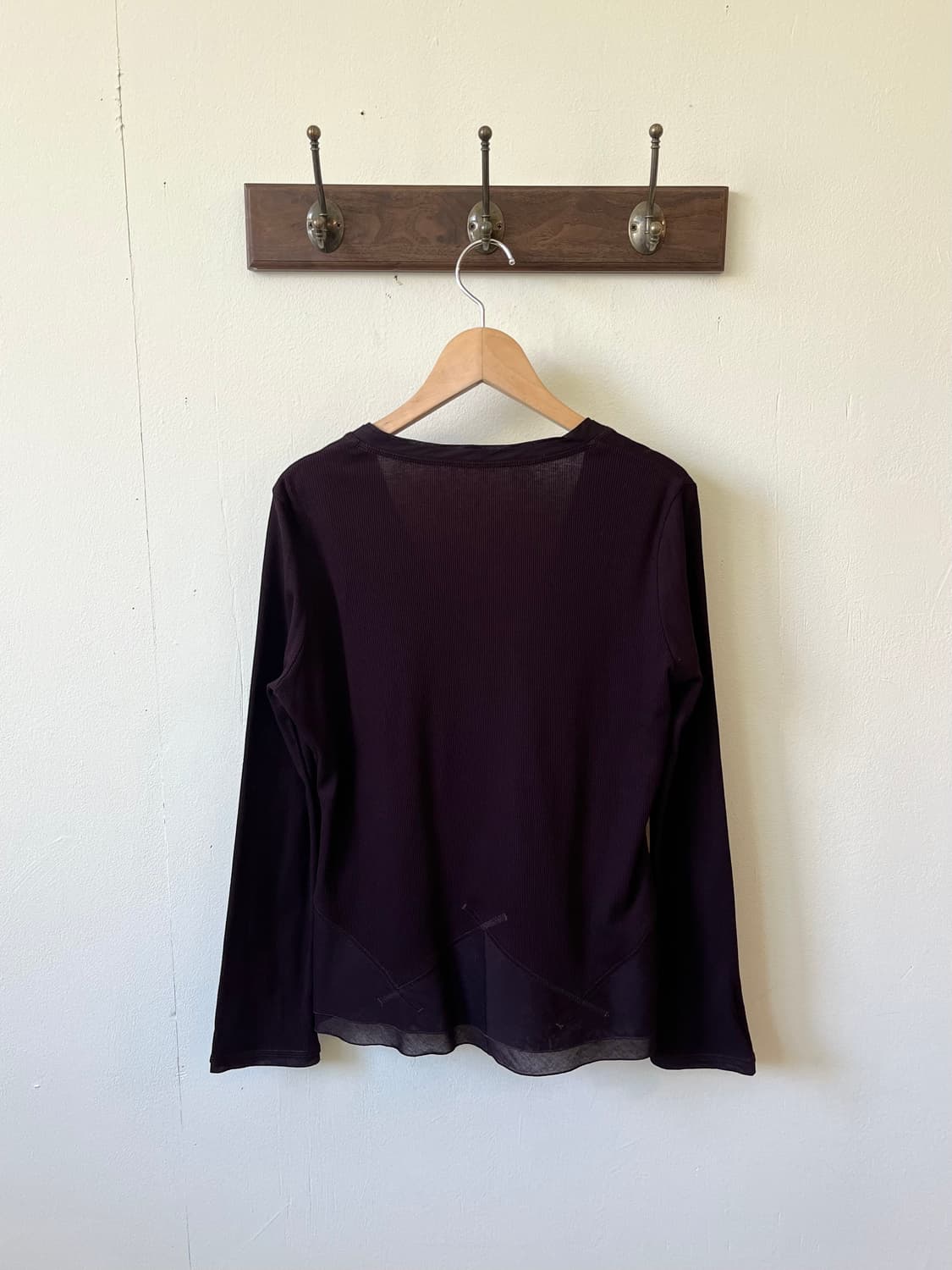 SCAPA 버건디 레이스 가디건 상품이미지4