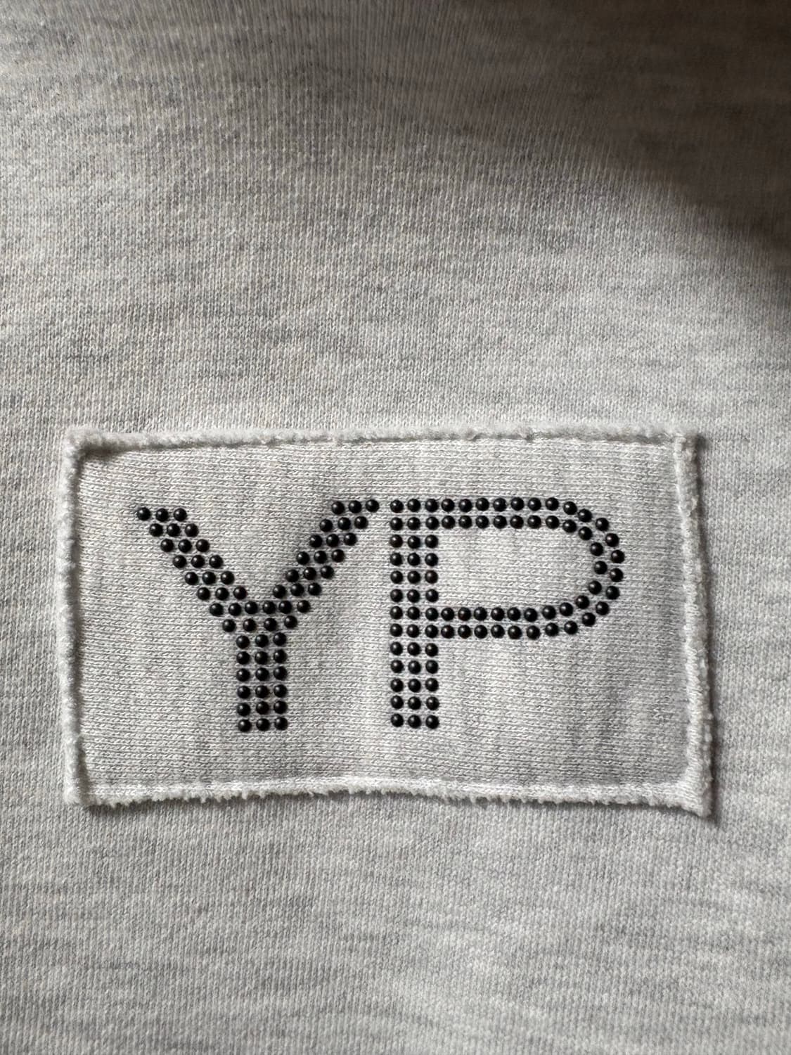 YP Hot-Fix Hoodie 백멜란지 상품이미지4