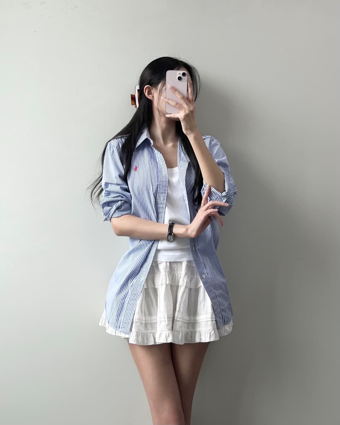 폴로 스트라이프 셔츠 상품이미지2