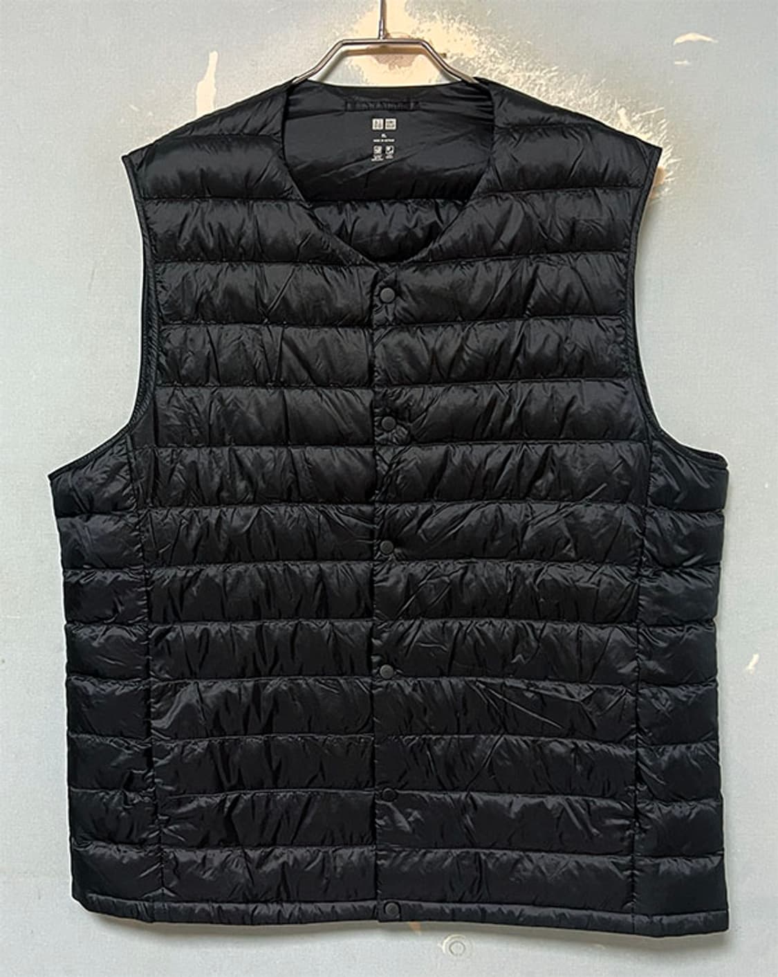 유니클로 남자 경량 패딩조끼 새상품 덕다운 XL 105 상품이미지1