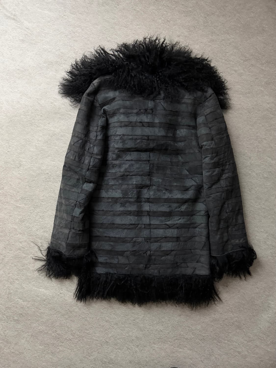 93AW 앤드뮐미스터 몽골리안 퍼자켓 상품이미지5