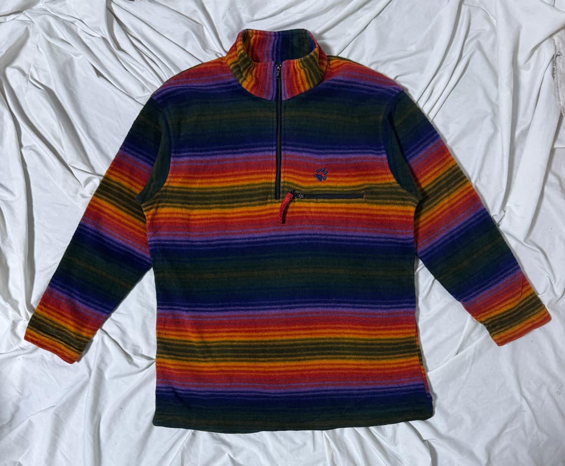 잭 울프스킨 폴라텍 플리스 반집업 상품이미지1