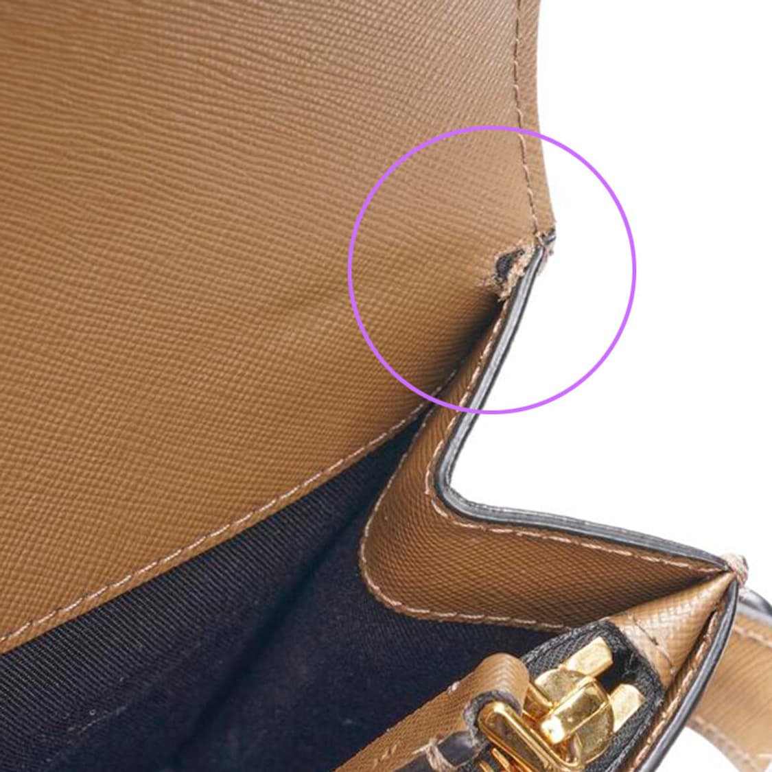 (중고) 마르니 브라운 사피아노 트렁크 미듐 숄더백 상품이미지10