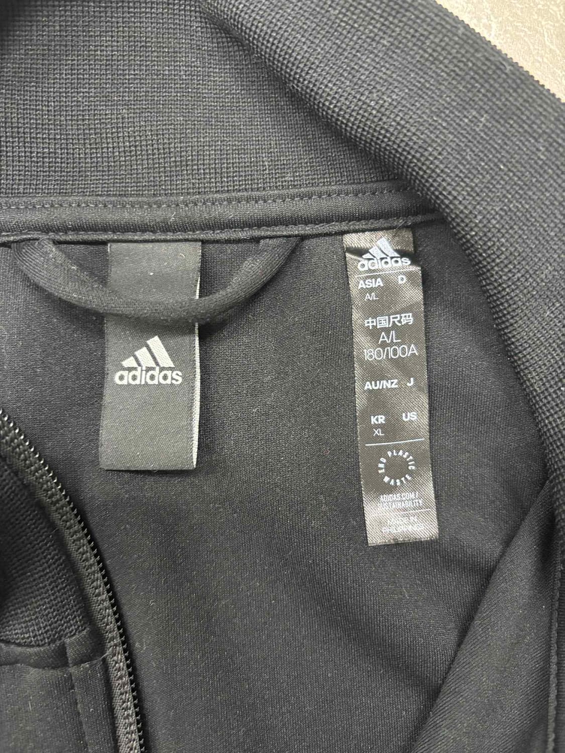 아디다스 블랙 삼선 OG 트랙탑 져지(XL) 상품이미지5