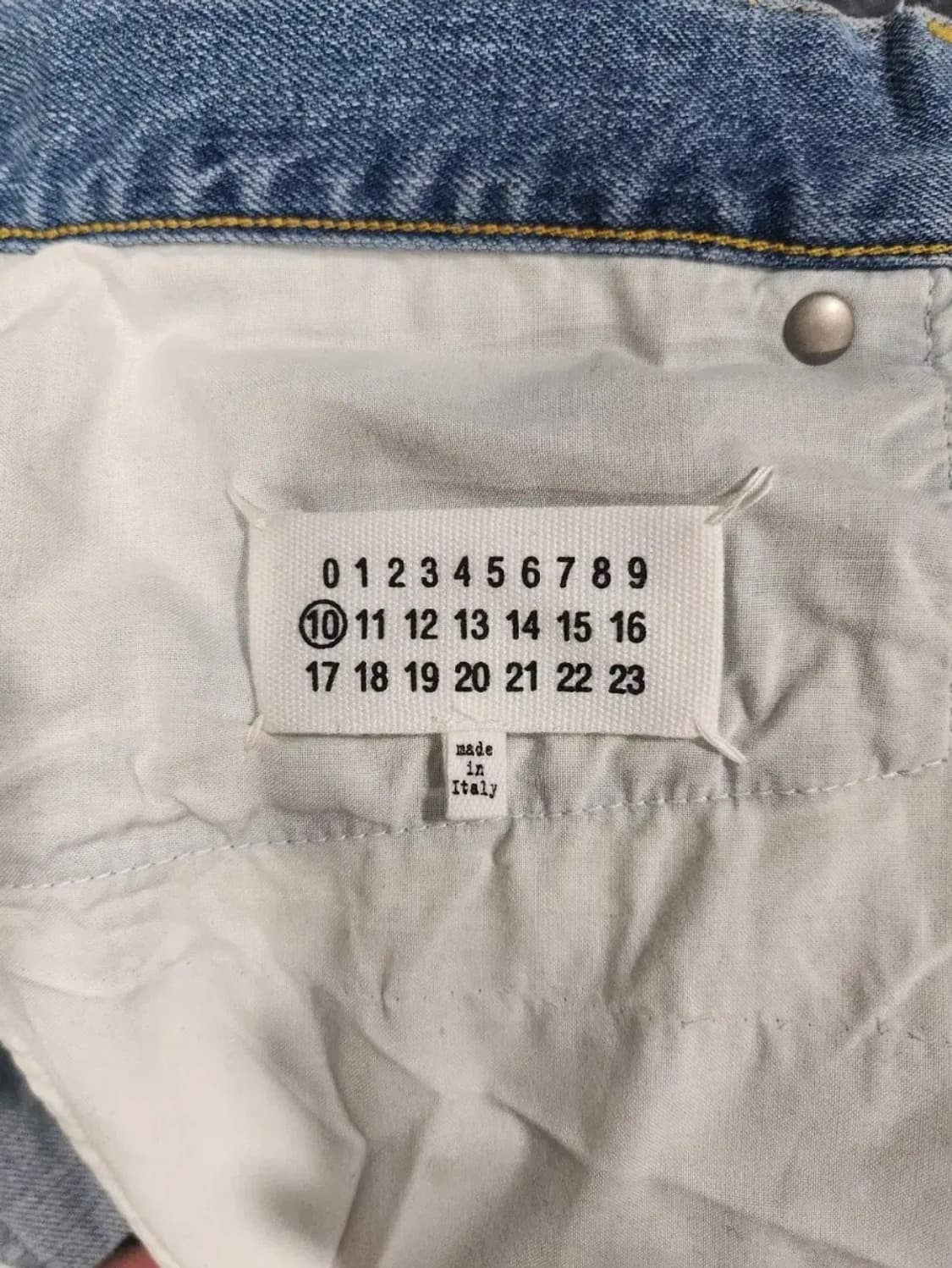 메종 마르지엘라 남성 데님 청바지 34 새상품 상품이미지5