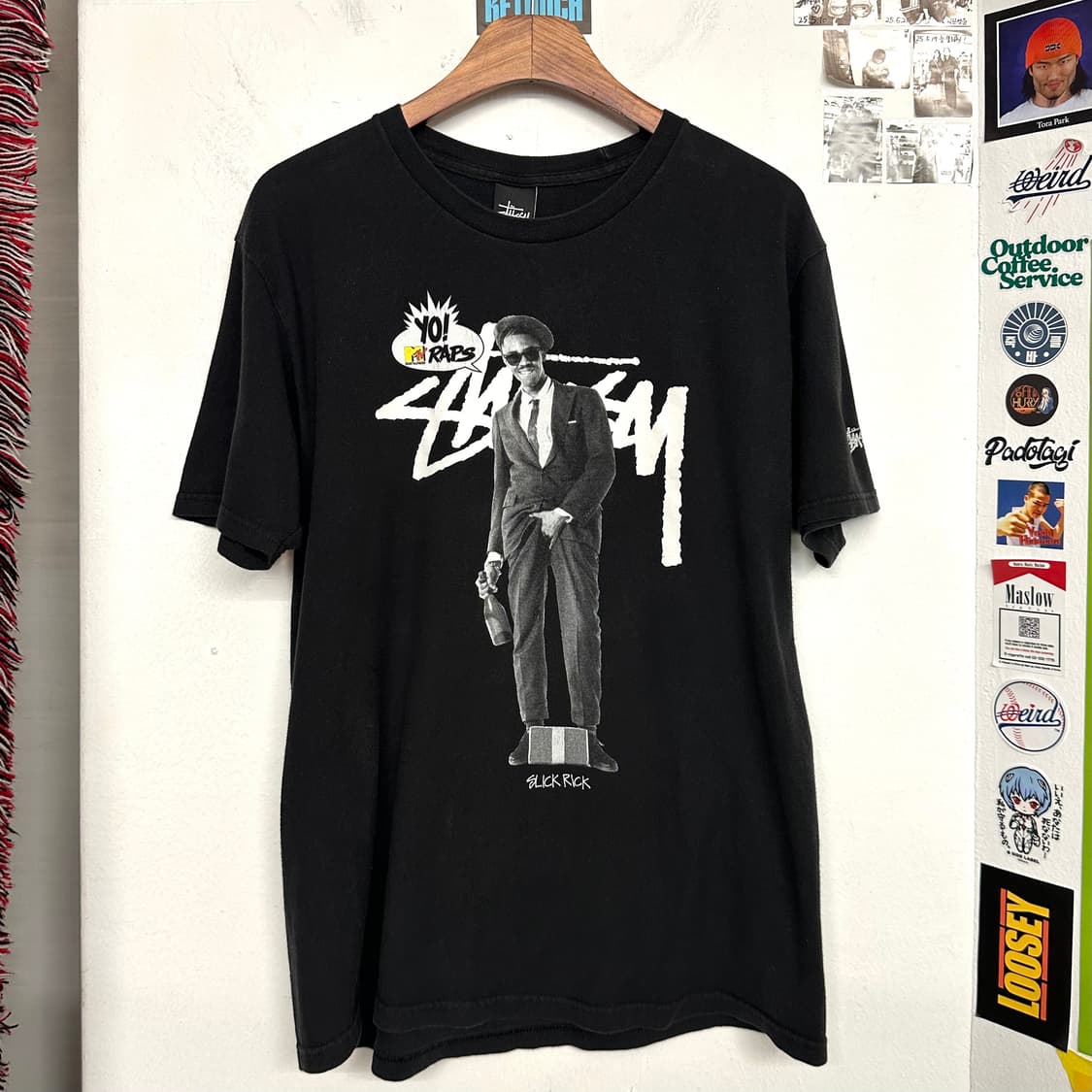 2013 스투시 x YO! MTV RAPS 티셔츠 상품이미지1