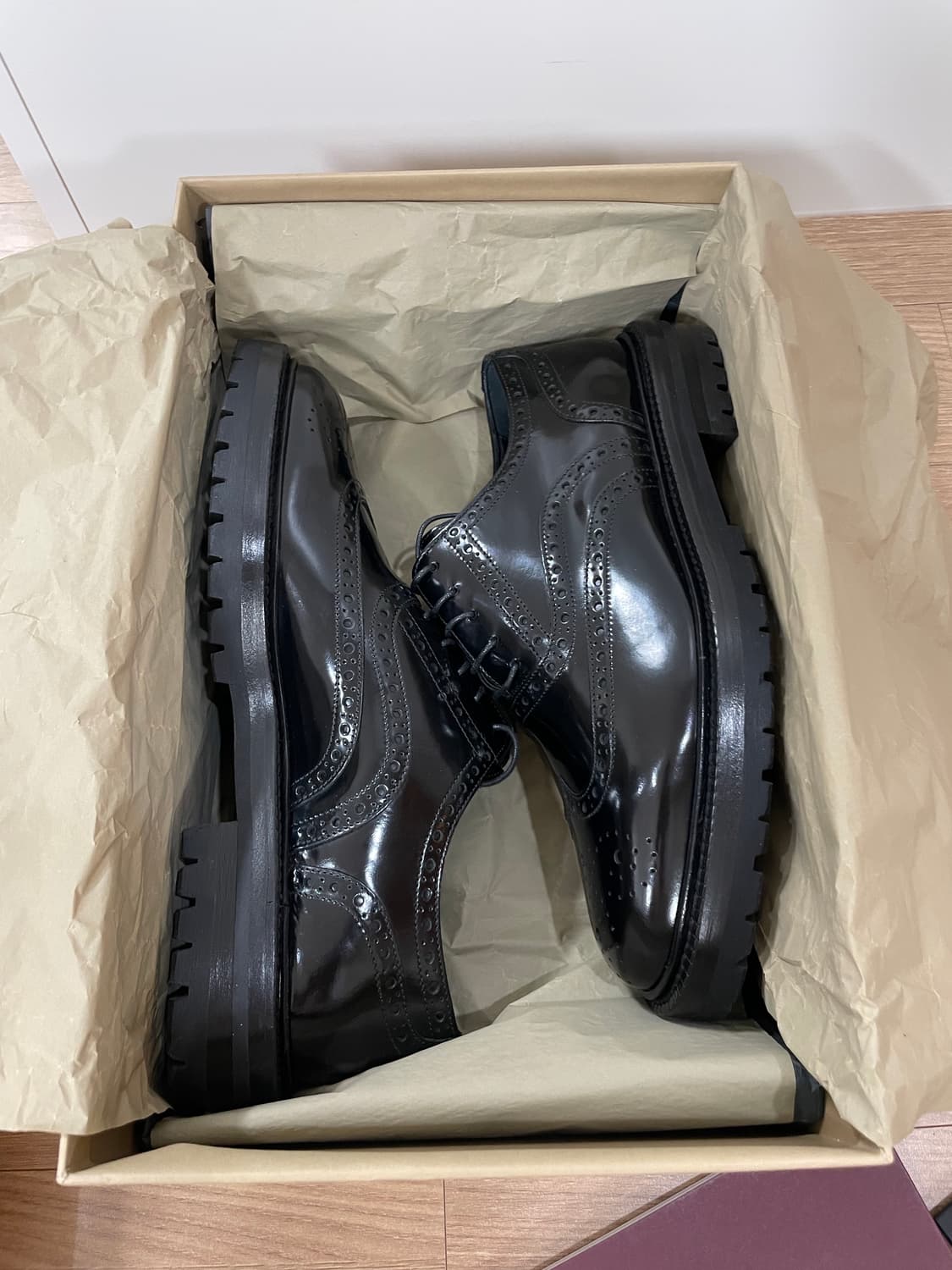 [39] 버버리 BURBERRY 윙팁 로퍼 구두 상품이미지7